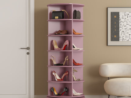 360 Rotating Shoe Cabinet 6 Layers