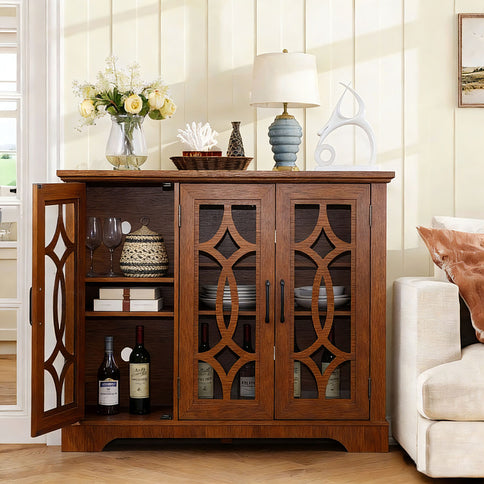 Modern Sideboard - Dark Oak