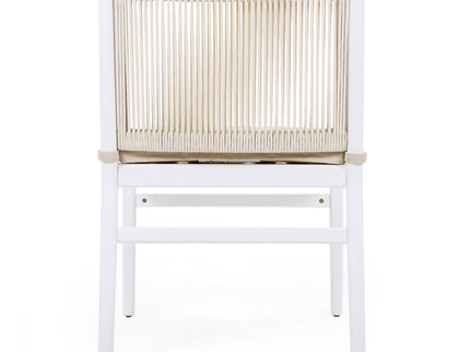Outdoor Acacia Wood Patio Dining Armchair (Set of 2)