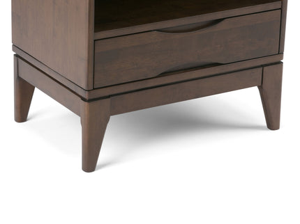Harper - Bookcase With Storage - Walnut Brown