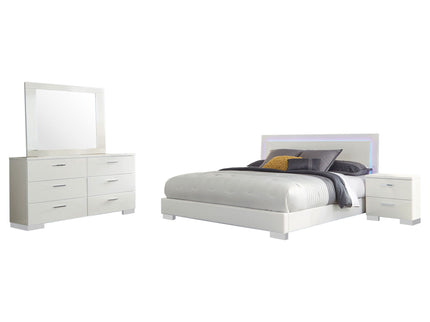 Dulcey - Bedroom Set & LED Lighting