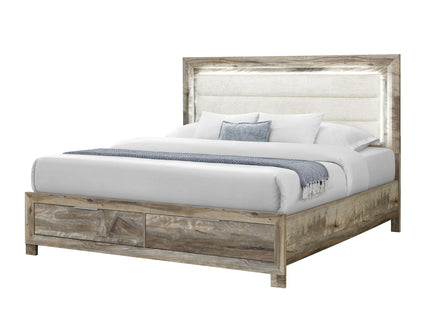 Cllisie - Bed With Padded Headboard