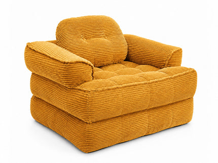Convertible 2 In 1 Armrest Sofa For Bedroom