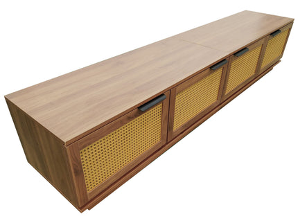 TV Stand, Media Console - Walnut