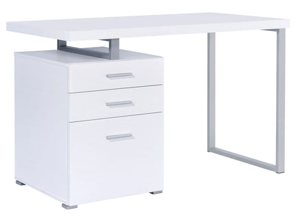 3 Drawer Reversible Office Desk
