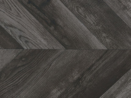 Herringbone - Bookcase With Full Length Shelf - Gray
