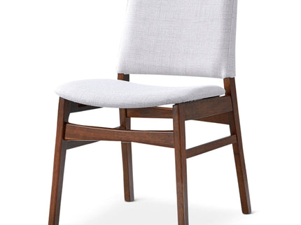Gusto - Dining Chair (Set of 2) - Brown / Light Gray
