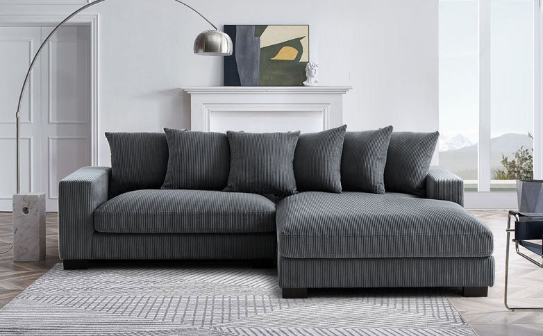 Luxe - Oversized 2 Piece Sectional Couches For Living Room, L Shaped Sofa With Chaise