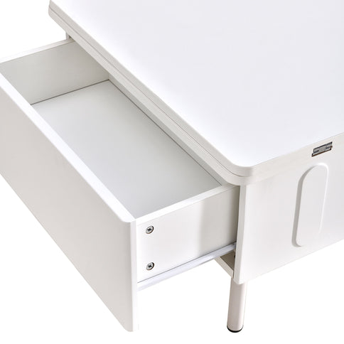 Lift Top Coffee Table With 2 Drawers With Hidden Storage Compartment For Living Room
