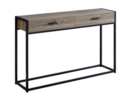 Accent Console Table For Entryway, Storage Drawers, Contemporary & Modern