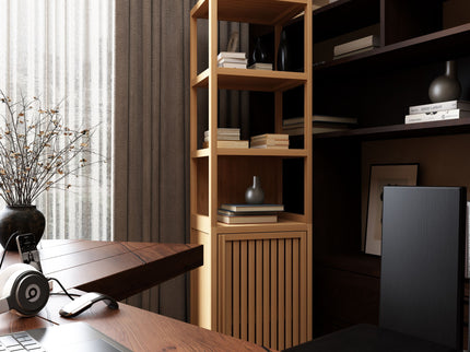 Storage Cabinet With Tall Tower, Multifunctional For Bathroom