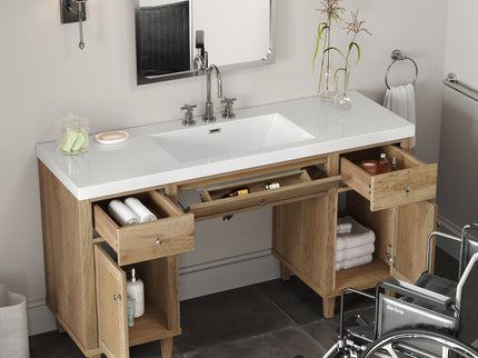 Bathroom Vanity With Sink, Spacious Storage Cabinet