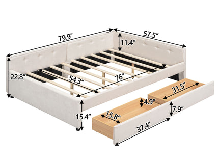 Platform Bed With USB Ports