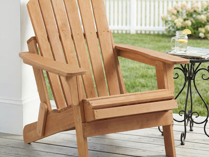 Oversize Outdoor Folding Adirondack Chair, Patio Chair For Garden
