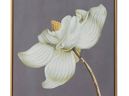 Botanical Wall Art Prints, Home Decor For Living Room Dining Room Bedroom Hallway (Set of 4) - Gray