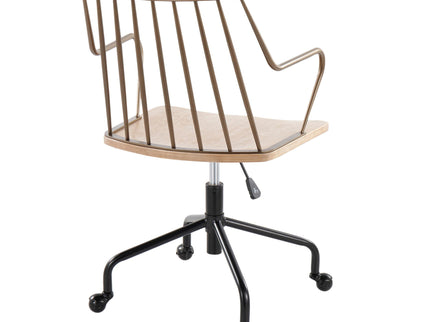 Preston - Farmhouse Adjustable Office Chair