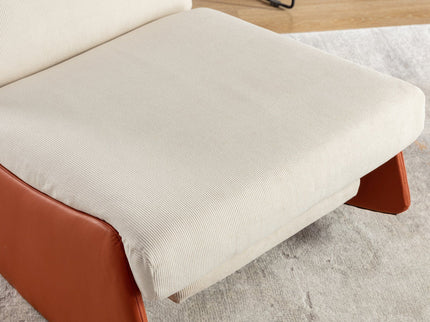 Modern Rocking Chair Recliner, Comfy Rocker Nursery Chair With Footrest, Accent Reading Chair, Upholstered Lounge Chair For Relaxing, Resting, Soft Padded Rocker For Indoor Living Room Bedroom