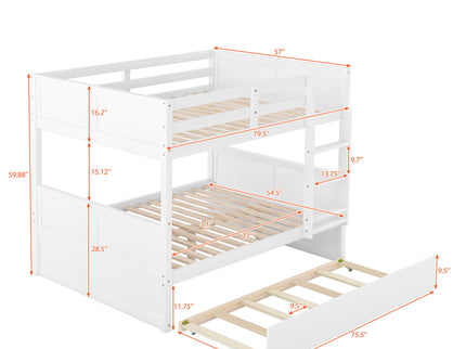 Bunk Bed With Twin Size Trundle