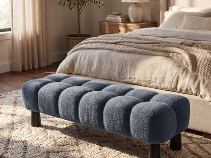 Luxury Upholstered Bench Ottoman