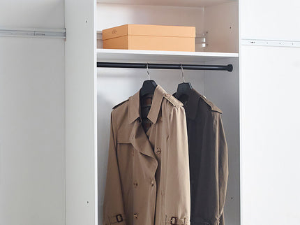 Devi - Wall Mounted Wood Closet System & Modular Design