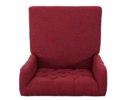 Sophisticated Tufted Dining Chair With High Back Design