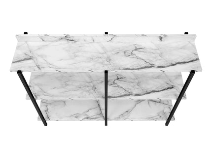 Accent Console Table For Entryway, 3 Tier Design