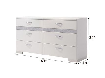 Naima II - Dresser - White