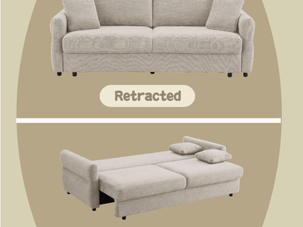 Haran - Pull Out Sleeper Sofa With Storage