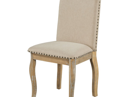 Upholstered Dining Chairs With Nailhead (Set of 2)