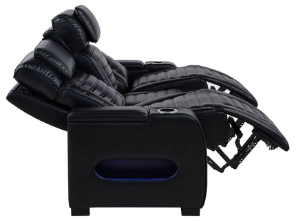Isadora - Power Reclining Sofa With Dual Independent Recline - Black
