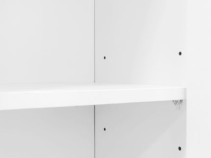 Wall Unit Entertainment Center With Bookshelves For TVs Up To 80"