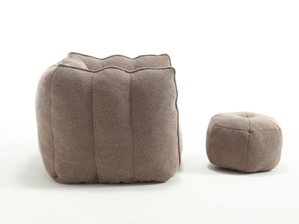 Soft Bean Bag Chair With High Resilient Foam
