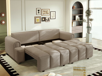 4 Seater Modern Couch With Seats Storage