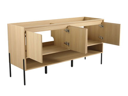 Freestanding Bathroom Vanity & Soft Close Cabinet Doors