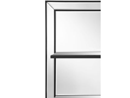 Cardinal - 3 Shelf Wall Mirror - Silver