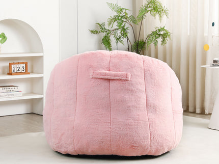 Beanbag Chair, Beanbag Sofa Chair With Armrests Stuffed High Density Foam