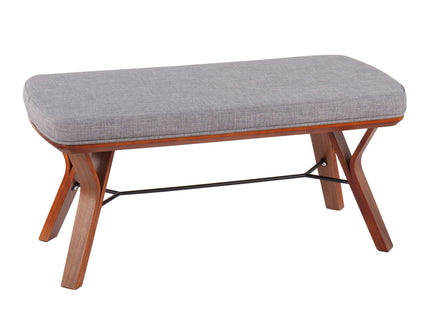 Folia - Mid Century Modern Bench