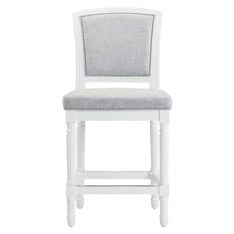 Stool With Upholstered Seat And Back