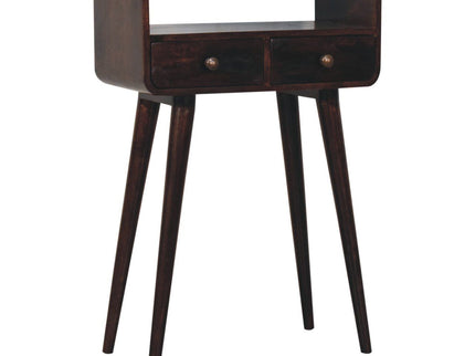 Solid Wood Curved Console Table