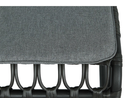 Outdoor Wicker Dining Chairs With Washable Cushion (Set of 2)