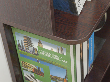 L-Shaped Corner Bookshelf