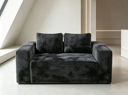 Cloud Loveseat Sofa Couch, 2 Seater Boneless Couch