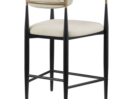 Kirkham - Upholstered Counter (Set of 2) - Beige