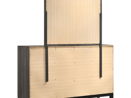Cabrillo - 6 Drawer Dresser With Mirror - Gray