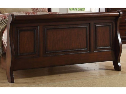 Bed With 2 Panel Headboard And Footboard