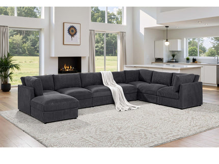 Modern Reversible Modular Sectional