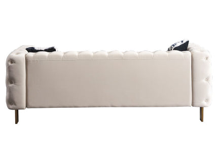 Chesterfield - Modern Tufted Living Room Sofa, 84.25''W Couch