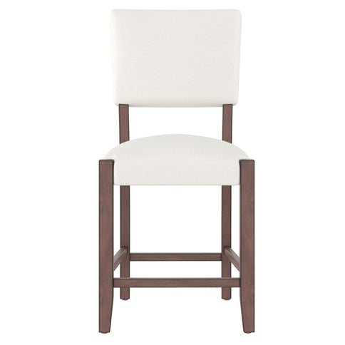 5 Piece Counter Height Dining Set, Bar Table With 4 Upholstered Chairs
