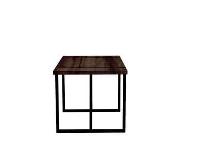 Modern Dining Table With Metal Legs For 4 - 6 Person