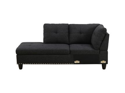 L - Shaped Sectional Sofa With Movable Left Chaise